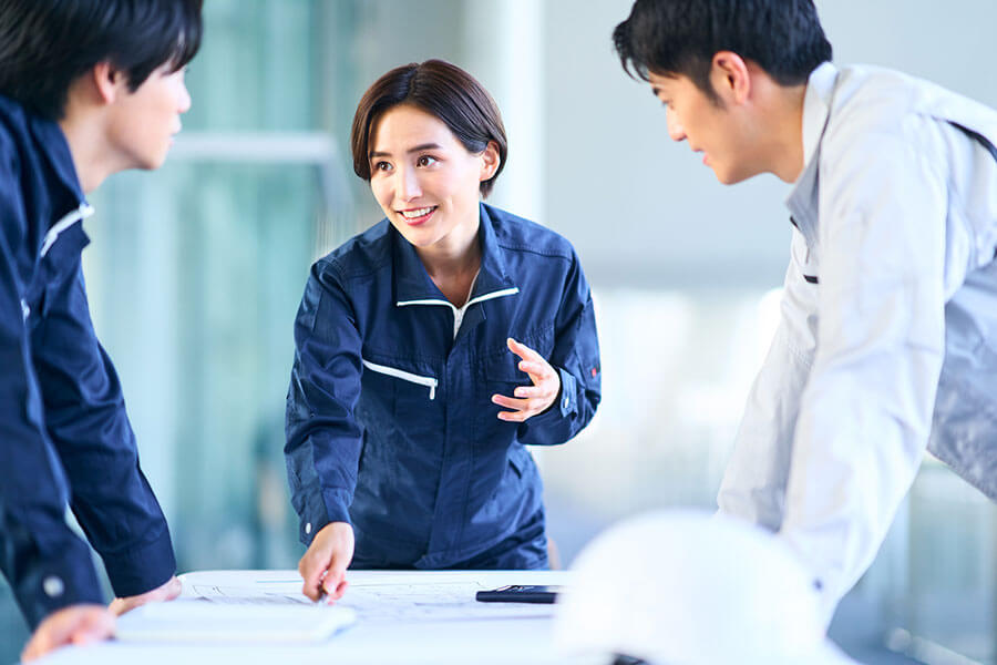 正確性が求められる現場の指示出しも、もう大丈夫